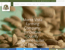 Tablet Screenshot of montevistafarming.com